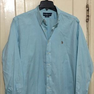 Ralph lauren Buttons Down MENS Shirt Size 17 (34-35)